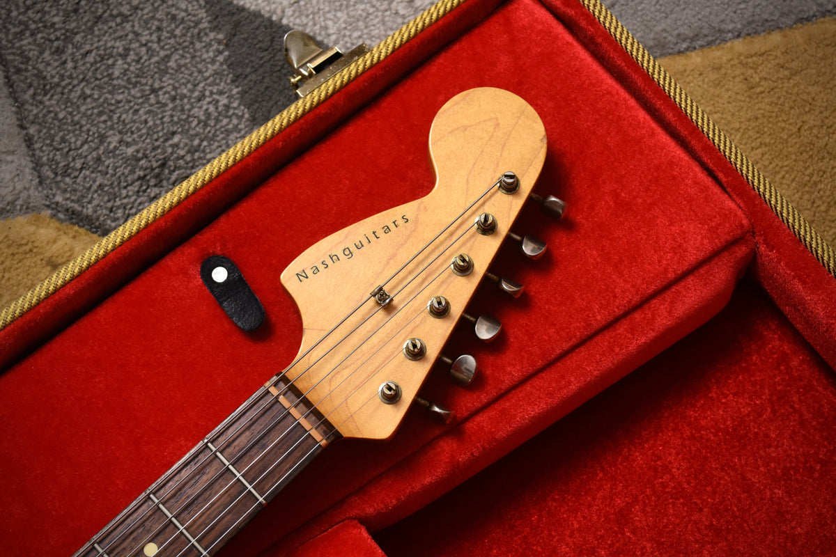 Nash Guitars S67 Reverse Headstock HSH Medium Aged Black (Pre-owned, 2014)