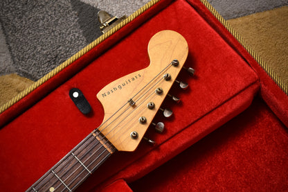 Nash Guitars S67 Reverse Headstock HSH Medium Aged Black (Pre-owned, 2014)