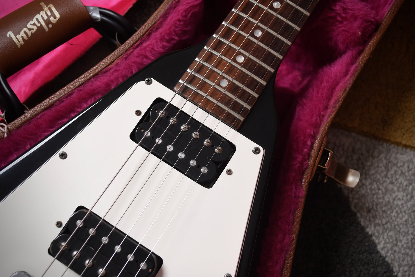 Gibson Flying V 1969 Reissue Ebony (Pre-Owned, 1994)
