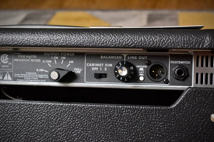 Fender Tone Master Princeton Reverb 12-Watt 1x10" Guitar Combo 2023 - Black