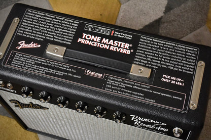 Fender Tone Master Princeton Reverb 12-Watt 1x10" Guitar Combo 2023 - Black