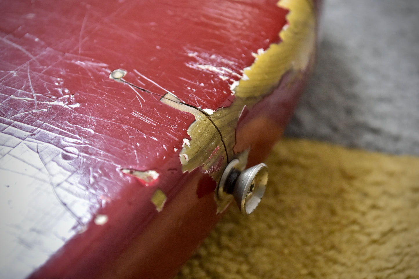 Fender Mustang Guitar with Rosewood Fretboard 1966 - Dakota Red