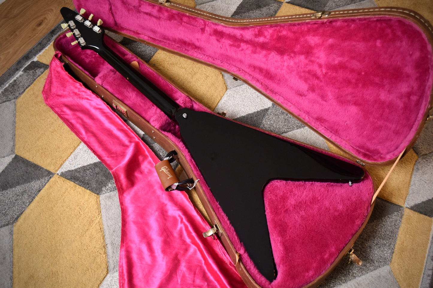 Gibson Flying V 1969 Reissue Ebony (Pre-Owned, 1994)