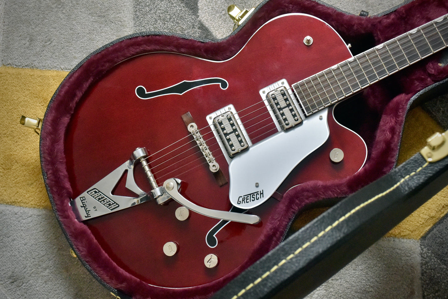 Gretsch G6119T-ET Players Edition Tennessee Rose Electrotone Hollow Body w/Bigsby 2023 - Dark Cherry Stain
