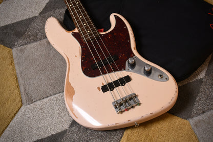 Fender Flea Signature Jazz Bass Roadworn Shell Pink 2016