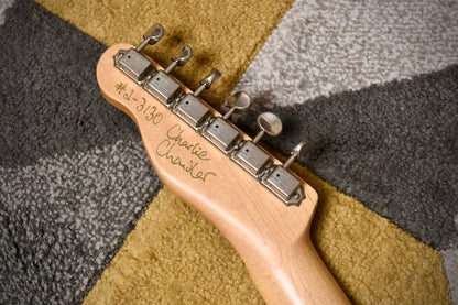 Chandler Custom T-Style Flame Top Trans Amber (Pre-owned, 2002)
