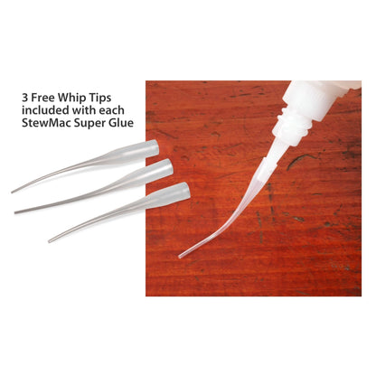 StewMac Tinted Super Glue White 5oz