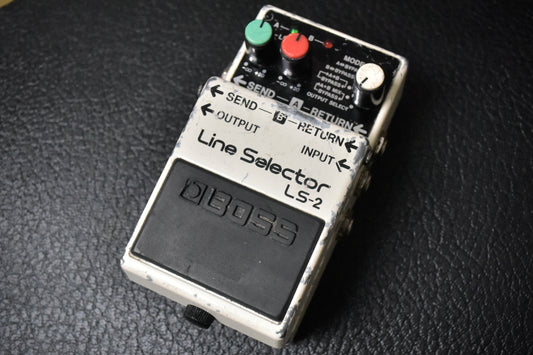 Boss LS-2 Line Selector (Silver Label) 1991 - Present - White