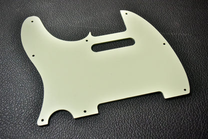 8-Hole 3-Ply Mint Green Pickguard for Vintage Style Telecaster c2020