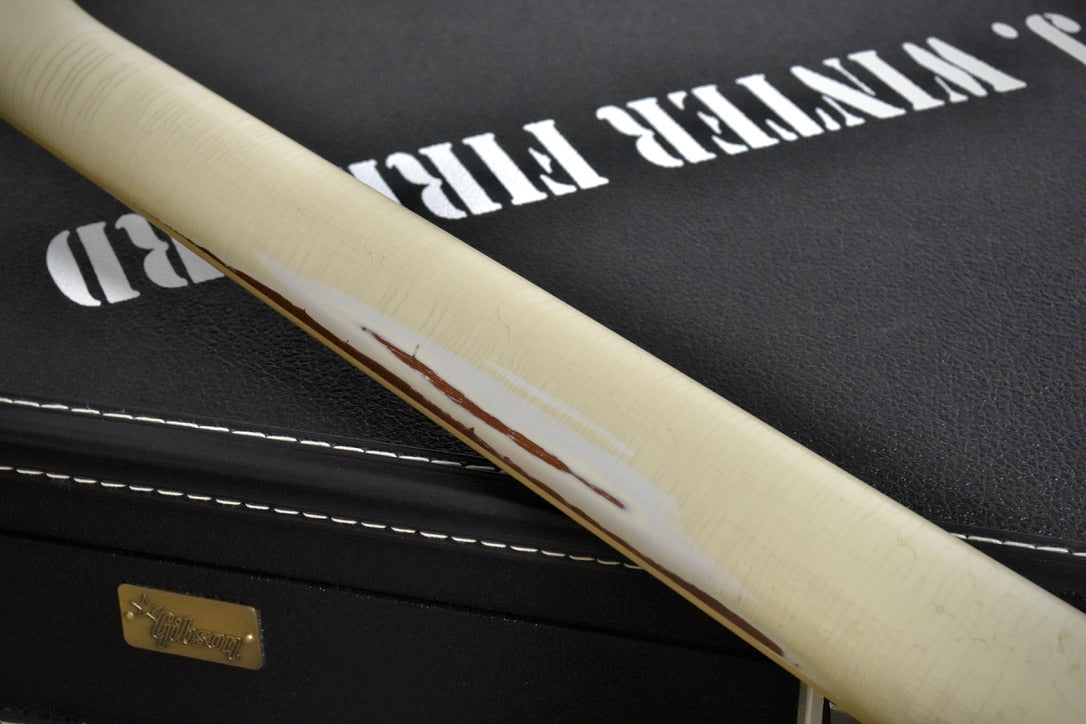 Gibson Custom Shop Murphy Lab '64 Johnny Winter Signature Firebird V 2021 - Polaris White Aged