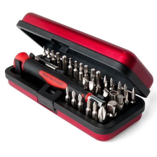 StewMac Guitar Tech Screwdriver Set - Red