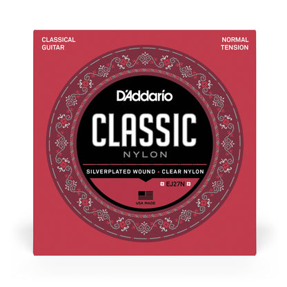 D'Addario Normal Tension, Classic Nylon Student Classical Guitar Strings