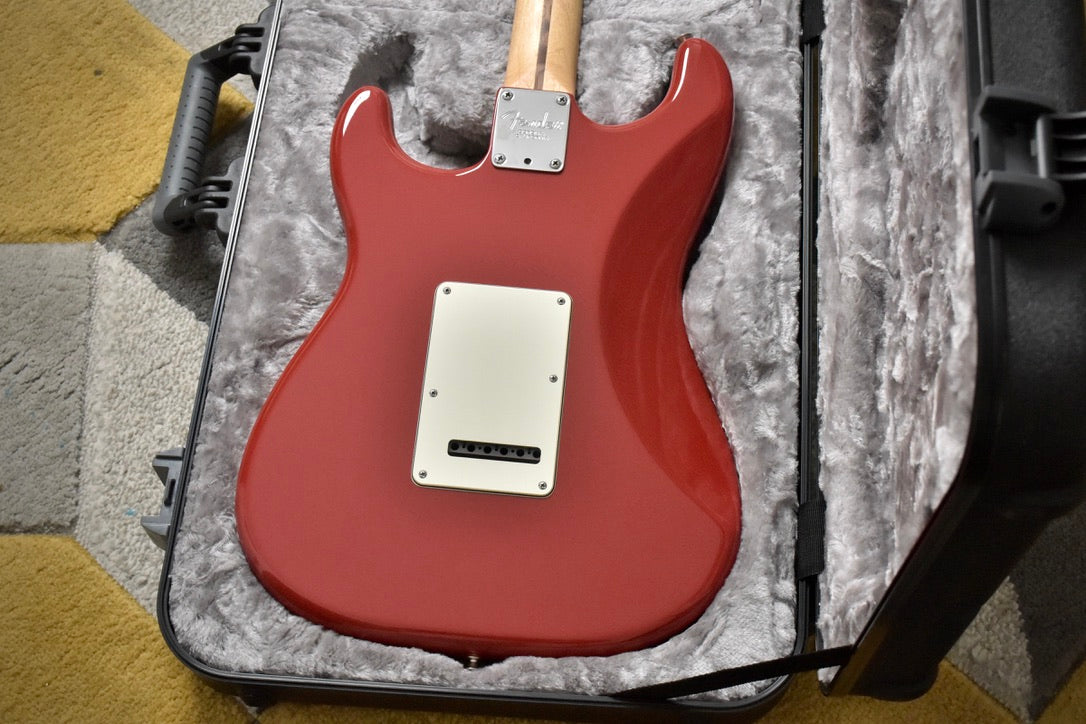 Fender Limited Edition American Standard Stratocaster Channel Bound 2014 - Dakota Red