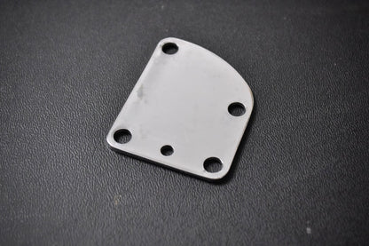Fender American Deluxe Contoured Heel Neck Plate w/ Micro-Tilt 2010s - Aged Chrome