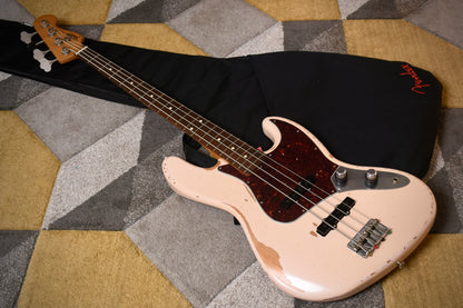 Fender Flea Signature Jazz Bass Roadworn Shell Pink 2016