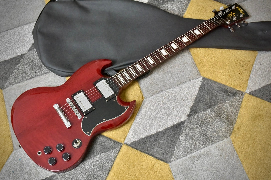 Vintage VS6 Reissued Series Double Cut c2003 - Cherry Red