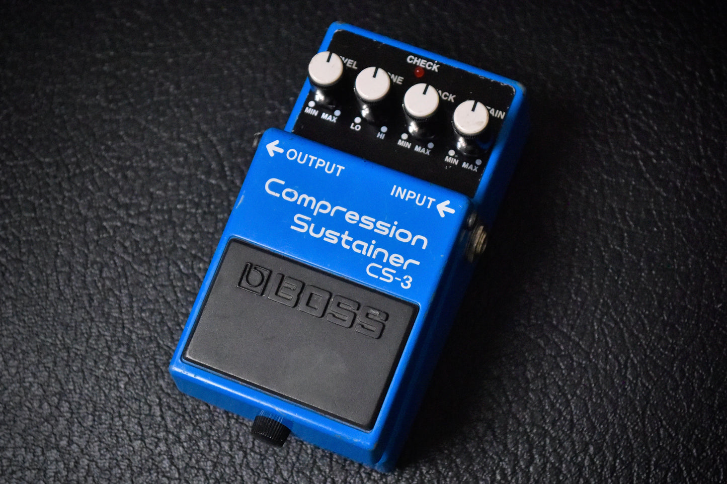 Boss CS-3 Compression Sustainer (Silver Label) 1997 - Present - Blue