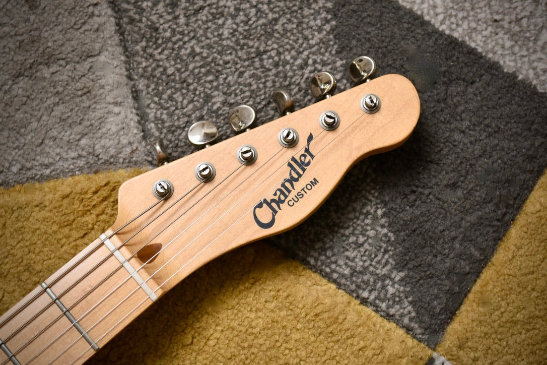 Chandler Custom T-Style Flame Top Trans Amber (Pre-owned, 2002)