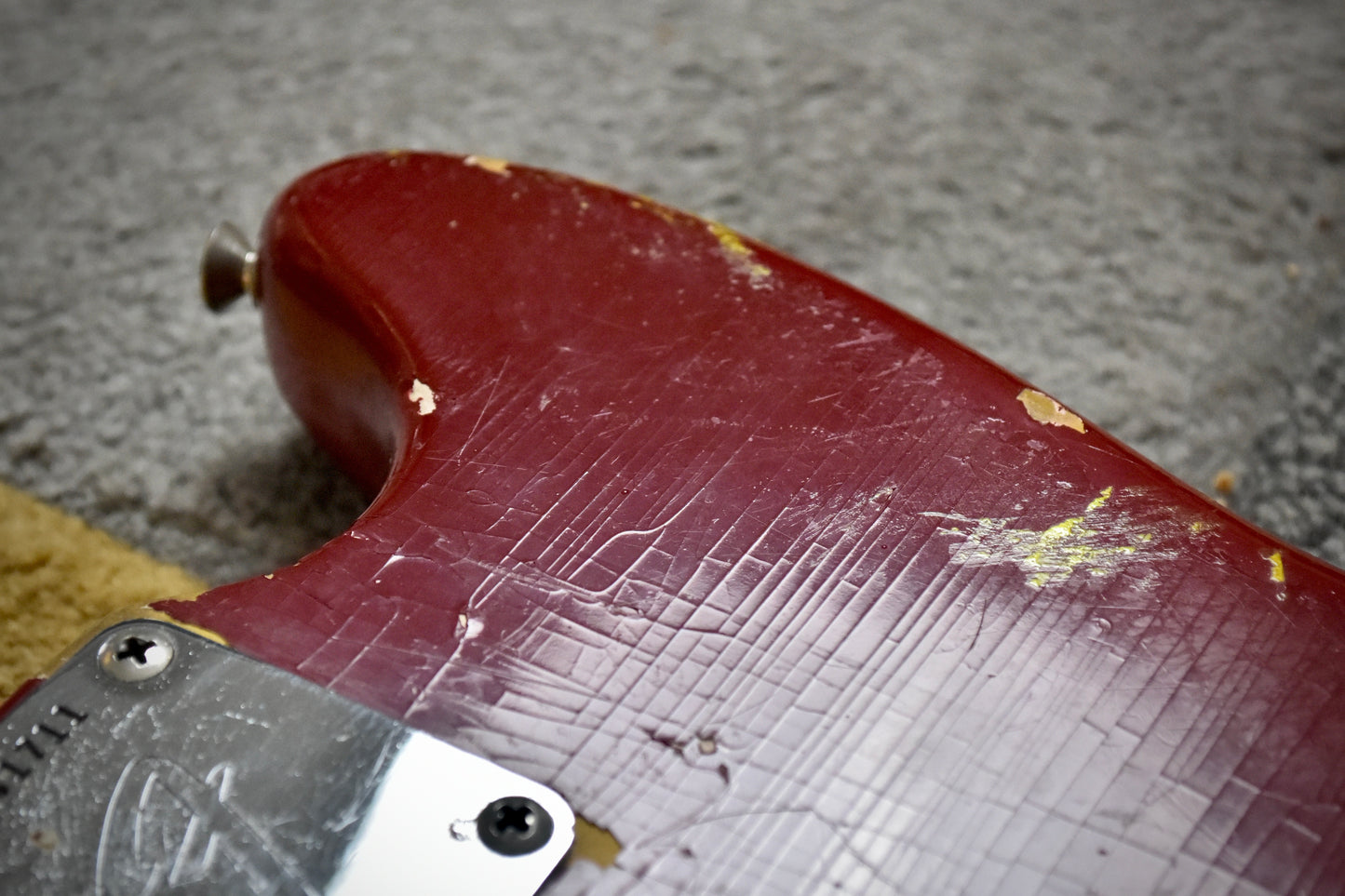 Fender Mustang Guitar with Rosewood Fretboard 1966 - Dakota Red