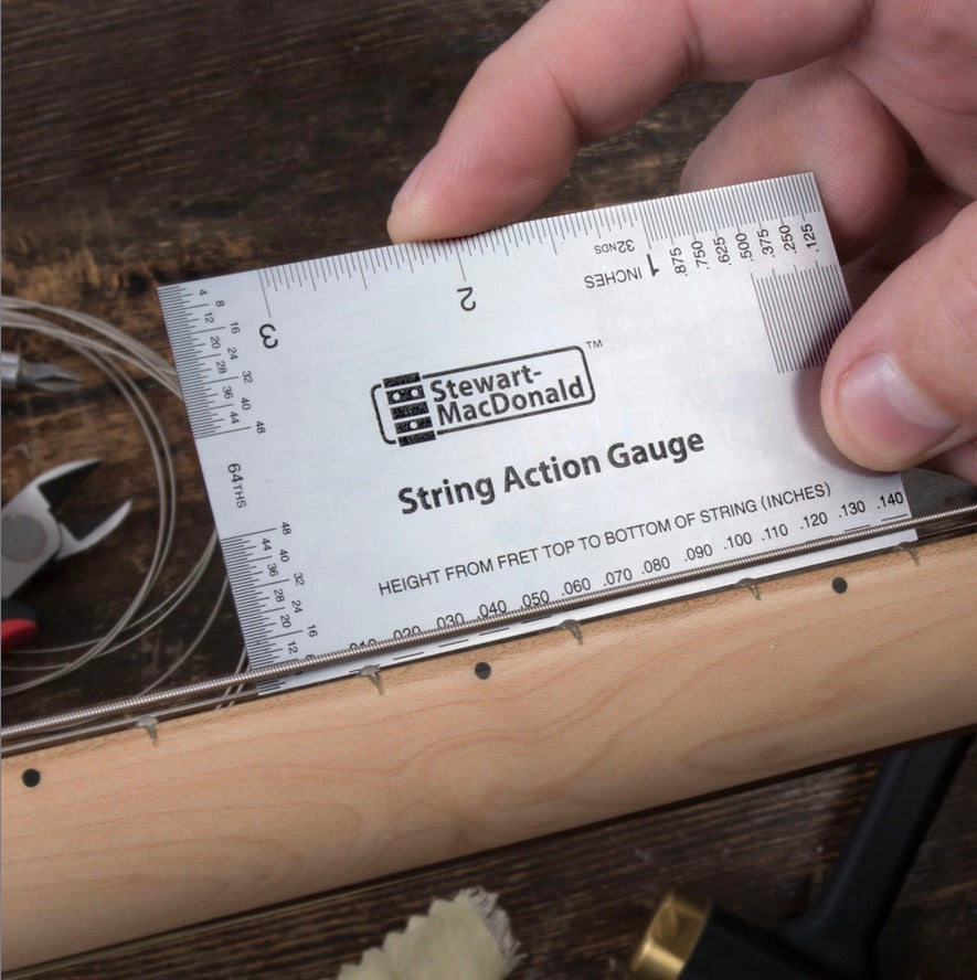StewMac String Action Height Gauge Imperial