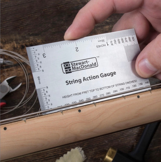 StewMac String Action Height Gauge Imperial