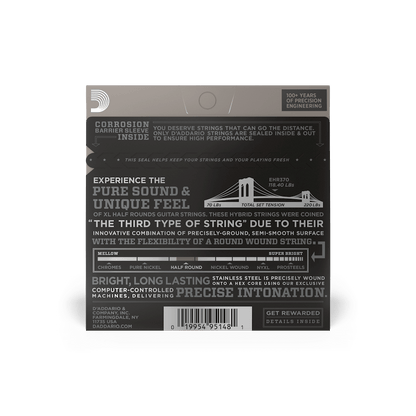 D'Addario 11-49 Medium, XL Half Rounds Electric Guitar Strings