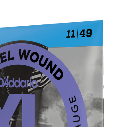 D'Addario 11-49 Medium, XL Nickel Electric Guitar Strings