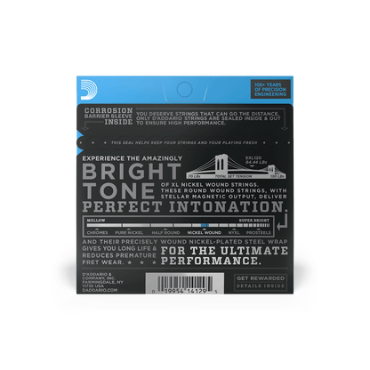 D'Addario 09-42 Super Light, XL Nickel Electric Guitar Strings