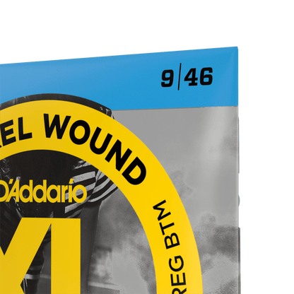 D'Addario 09-46 Super Light Top/Regular Bottom, XL Nickel Electric Guitar Strings